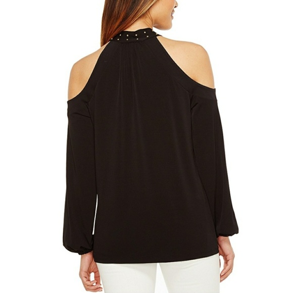 ⚘️Michael Kors Cold Shoulder Studded Top - Picture 3 of 5